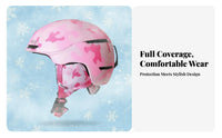 Ski Helmet, Ultra-Light Integrated Design, Unisex, PE, Adjustable, Snow Sports