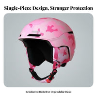Ski Helmet, Ultra-Light Integrated Design, Unisex, PE, Adjustable, Snow Sports