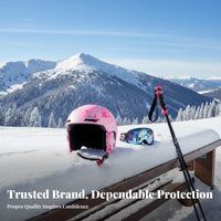Ski Helmet, Ultra-Light Integrated Design, Unisex, PE, Adjustable, Snow Sports