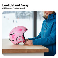 Ski Helmet, Ultra-Light Integrated Design, Unisex, PE, Adjustable, Snow Sports