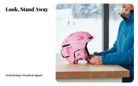 Ski Helmet, Ultra-Light Integrated Design, Unisex, PE, Adjustable, Snow Sports