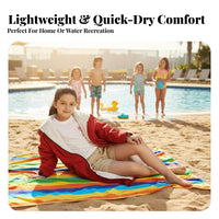Children's Hooded Fleece Cape, Waterproof Bath Towel, Windproof, Warm, Outdoor, Home