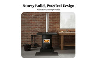 Winter Smokeless Gasification Indoor Heating heater Wood doubleUse, Rural Home