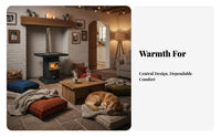 Winter Smokeless Gasification Indoor Heating heater Wood doubleUse, Rural Home