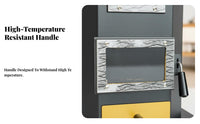 Outdoor Smokeless Heating Cooking Stove, double energy source, Energy-Saving, Home Use