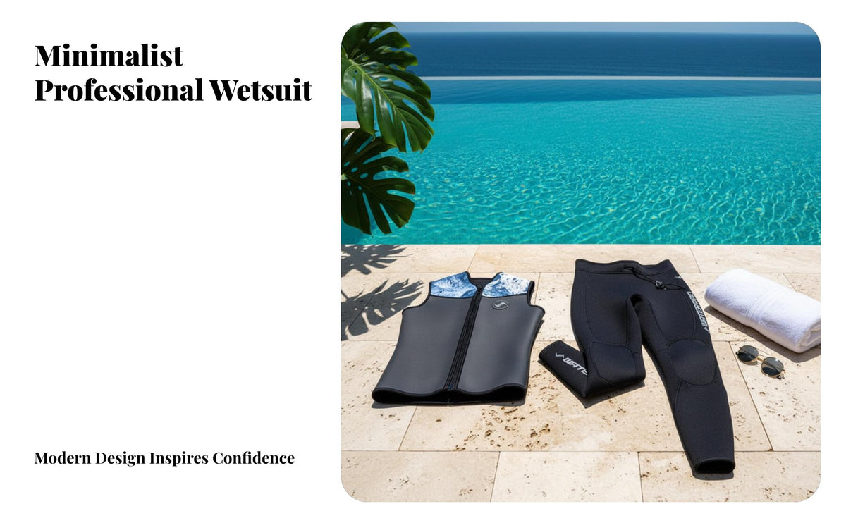 Diving Suit, Split Wetsuit Vest Jacket, 3mm Long Pants, Sleeveless, pairs, Men, Women, Surfing
