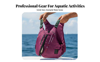 Adult Life Jacket, Portable, High Buoyancy, PVC, Sailing, Swimming, Snorkeling