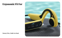 Bone Conduction Headphones, Waterproof Swimming Headset, 9th Gen 913B, Underwater Training Charging