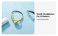 Bone Conduction Headphones, Waterproof Swimming Headset, 9th Gen 913B, Underwater Training Charging