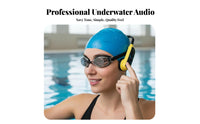 Bone Conduction Headphones, Waterproof Swimming Headset, 9th Gen 913B, Underwater Training Charging