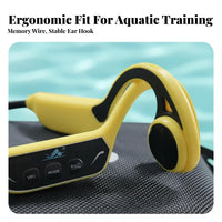 Bone Conduction Headphones, Waterproof Swimming Headset, 9th Gen 913B, Underwater Training Charging