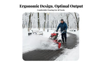 Hand-Push Winter Clearing Tool, Helical Multi-Function, Home Path Cleaning