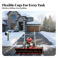 Hand-Push Winter Clearing Tool, Helical Multi-Function, Home Path Cleaning