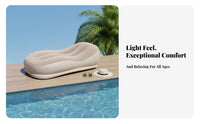 Automatic Inflatable Mattress, Portable Air Sofa, Camping Bed, Outdoor Sleeping Pad, High Load Capacity, Soft PVC