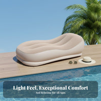 Automatic Inflatable Mattress, Portable Air Sofa, Camping Bed, Outdoor Sleeping Pad, High Load Capacity, Soft PVC