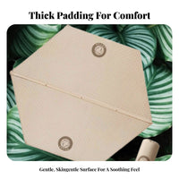 Outdoor Inflatable Mattress, Hexagonal Automatic Air Bed, Camping Sleeping Pad for Tent, Home, Thickened, Breathable, Quiet