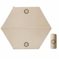Outdoor Inflatable Mattress, Hexagonal Automatic Air Bed, Camping Sleeping Pad for Tent, Home, Thickened, Breathable, Quiet