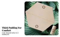 Outdoor Inflatable Mattress, Hexagonal Automatic Air Bed, Camping Sleeping Pad for Tent, Home, Thickened, Breathable, Quiet