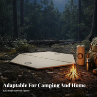 Outdoor Inflatable Mattress, Hexagonal Automatic Air Bed, Camping Sleeping Pad for Tent, Home, Thickened, Breathable, Quiet
