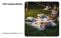 Inflatable Air Bed, Camping Mattress, Single-Press Inflation, Thick Sleeping Pad, Outdoor Tent Mat