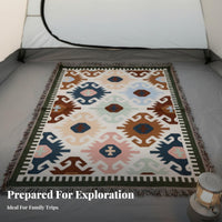 Inflatable Air Bed, Camping Mattress, Single-Press Inflation, Thick Sleeping Pad, Outdoor Tent Mat