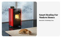 Biomass Heater, Smart Indoor Smokeless Heating Stove, Small Home Winter Appliance