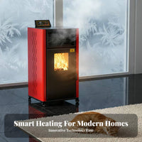Biomass Heater, Smart Indoor Smokeless Heating Stove, Small Home Winter Appliance