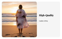 Quick-Dry Hooded Poncho, Nano Fiber, Windproof, Beach Towel, Sun Protection