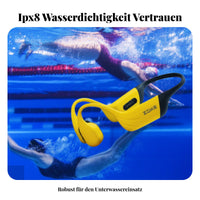 Bone Conduction Headphones Bluetooth Swimming Earphones Waterproof Underwater Training IPX8 Multi-Mode