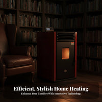 Biomass Heater, Automatic Smart Heating Stove, Real Smokeless, DustQuick Heating