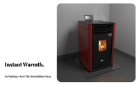 Biomass Heater, Automatic Smart Heating Stove, Real Smokeless, DustQuick Heating