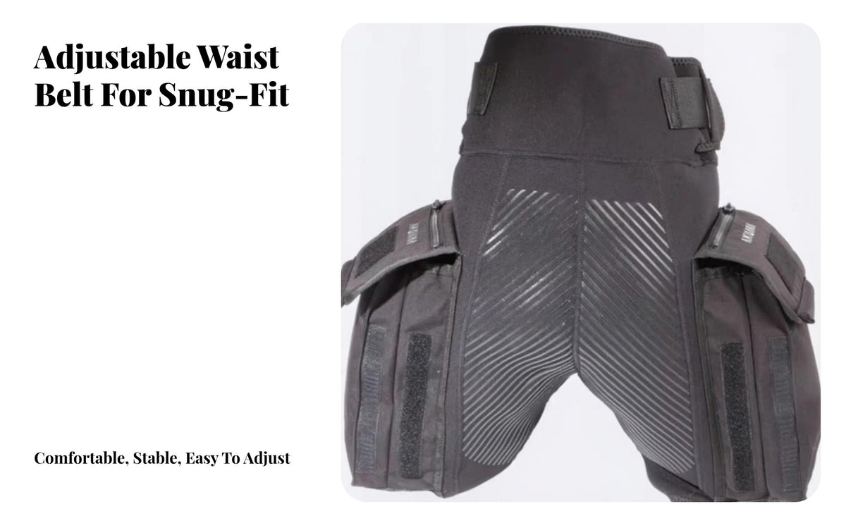 Diving Shorts, Neoprene Split Design, Adjustable Waist, fastener Pockets, Unisex