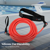 Swimming Elastic Band, Silicone Puller for Upper Body Strength, Water Resistance, Multiple Specifications