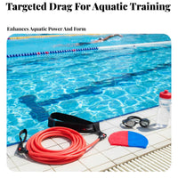 Swimming Elastic Band, Silicone Puller for Upper Body Strength, Water Resistance, Multiple Specifications