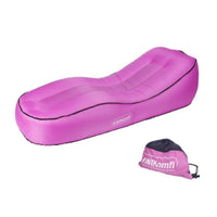 Portable Inflatable Air Lounger No Pump Needed Inflatable Couch Quick Inflation Inflate Sofa for Travel, Camping, Poolside