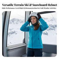 Ski Helmet Protection System Snowboard Helmet Impact Resistant Equipment for Skiers, Snowboarders, Skiing, Snowboarding