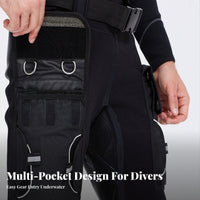 Technical Dive Shorts, Waterproof, Quick-Dry, Multi-Functional, Neoprene, Storage Pockets