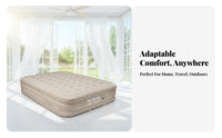 Inflatable Mattress with Built-in Pump, Automatic Air Bed, Portable for Camping, Tent, Home
