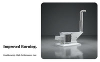Gasification Stove, Five-Stage burning, Energy-Saving Indoor Heater, Smokeless Wood Home Rural Use