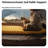 Camping Inflatable Sleeping Pad, Automatic Air Mattress, Portable Folding Bed, Outdoor Tent, Indoor Floor Mat, Double