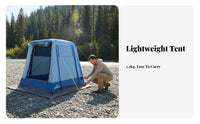 Portable Tailgate Tent, Car Kitchen Shower Awning, for SUV, MPV, Business Vehicle, Quick Open, Waterproof