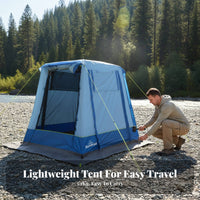 Portable Tailgate Tent, Car Kitchen Shower Awning, for SUV, MPV, Business Vehicle, Quick Open, Waterproof