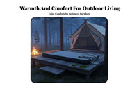 Inflatable Mattress, Outdoor Car rear Seat Sleeping Pad, Foldable Thickened Travel Bed for Camping, Random design