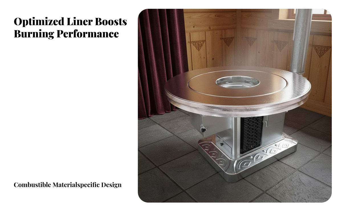 Indoor Wood and Stove, Multi-Functional Heating heater, Thickened Steel, Home Warming, Multiple Sizes