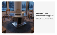 Indoor Wood and Stove, Multi-Functional Heating heater, Thickened Steel, Home Warming, Multiple Sizes