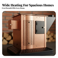 Wood Burning Stove, Indoor Wood Heater, Multi-Functional Winter Heating heater for Home, Rural Use