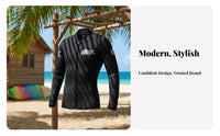 3mm Split Wetsuit Jacket, Fleece Lined, Thermal Diving Top, Unisex, quick wear