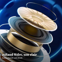 New Model Non-In-Ear Hearing Aid for Seniors, 20H Battery