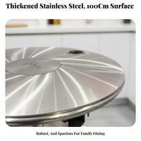 Stainless Steel Gasification Reflow Stove, Thickened Multienergy Water Boiler with Oven, Indoor Home Use