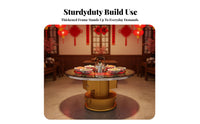 Four-Sided encompass Heating Stove, Floor Flue Wood Burning Heater, Smokeless Gasification, Rural Downward Exhaust